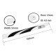1 Pair RJX 550mm Carbon Fiber Main Blade FBL Version For 550 Class RC Helicopter