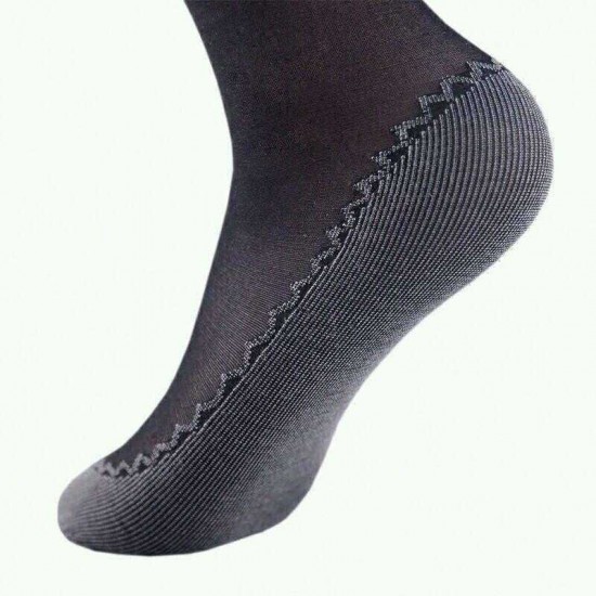 10 Pairs Ultrathin High Sesilience Cotton Liners Heel Grip Non Slip Sock