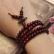 108Pcs Vintage Multilayer Sandalwood Buddhist Buddha Prayer Beads Bracelet for Men Women