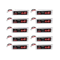 10Pcs URUAV 3.8V 450mAh 50/100C 1S HV 4.35V Lipo Battery PH2.0 for Emax Tinyhawk Happymodel Snapper7