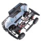1/18 240038 2.4G Mini RC Car Waterproof ESC Motor 3Line Servo Vehicle Models Crawler