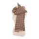 190*70CM Women Winter Warm Acrylic Plaid Scarf Outdoor Large Size Shawl with Tassel