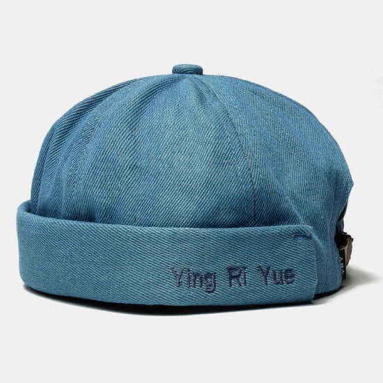2019 New Avene Style Casual Street Retro Hip Hop Innocent Landlord Hat Vintage Stripe Brimless Hats