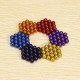 216Pcs 5mm Colorful DIY Neo Magnet Cube Magic Beads Balls Puzzle Magnetic Toys