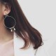 24K Gold Modern Style Water Drops Tassels Exaggerated Earrings For Women