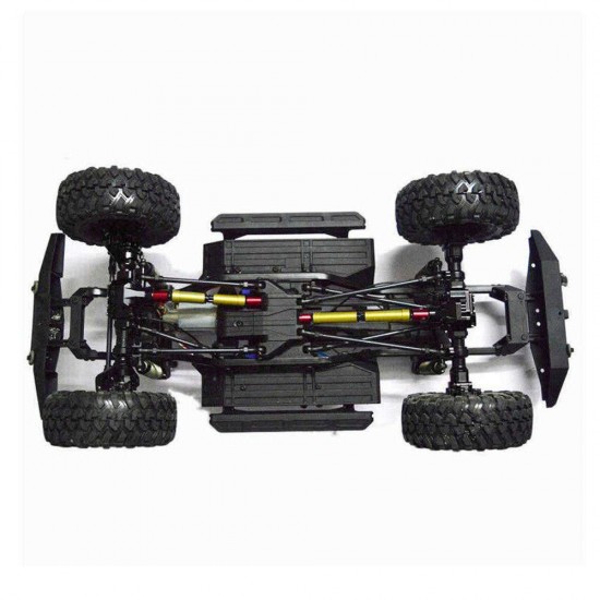 2PCS CNC Machined Alloy Front Rear Portal Axle Housing Black for Traxxas TRX-4 Crawler Rc Car Parts