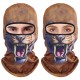 3D Animal Breathable Bicycle Ski Full Face Mask Hats Outdoor Sport Warm Hat For Men Women