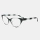 4-color Cat's Eye Gradient Reading Glasses TR90 Portable Durable Light Weight Reading Glasses