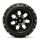 4PCS Wheel Rim & Tires HSP 1:10 Monster Truck RC Car 12mm Hub 88005
