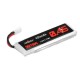 5Pcs URUAV 3.8V 450Mah 80/160C 1S HV 4.35V Lipo Battery White Plug for Happymodel Snapper7 Emax Tinyhawk