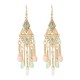 Bohemia Irregular Triangle Drop Tassels Women Earrings