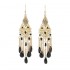 Bohemia Irregular Triangle Drop Tassels Women Earrings