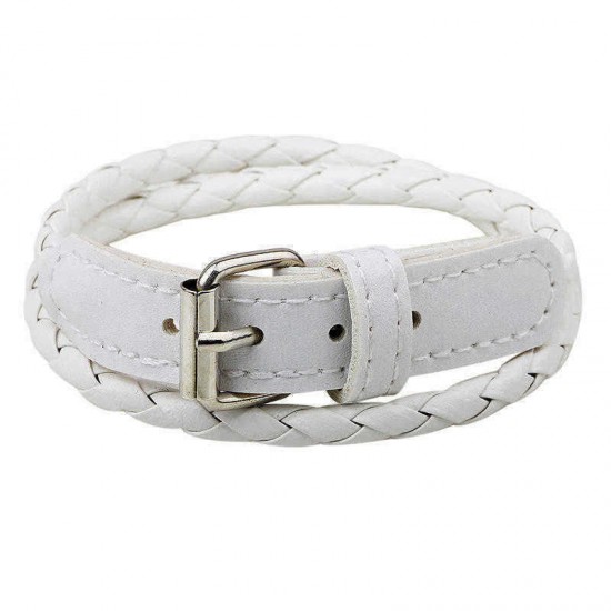 Bohemian Double Layer Leather Bracelet For Women With Button Fashion Bracelet