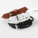 Bohemian Double Layer Leather Bracelet For Women With Button Fashion Bracelet