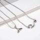 Bohemian Double-layer Silver Anklets Wavy Mermaid Tail Pendant Chain Anklet Vintage Jewelry