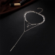 Bohemian Multilayer Necklace Star Bar Tassel Pendant Fashion Paillette Chain Necklace for Women