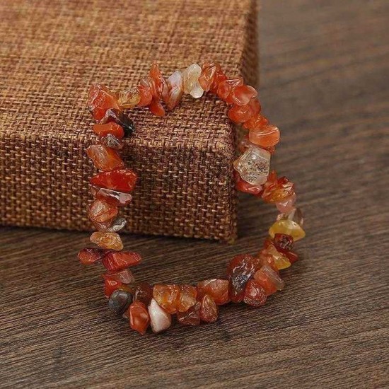 Bohemian Natural Crystal Gravel Bracelet Retro Style Wish Crystal Bracelet For Women