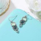 Bohemian Rotating Crystal Earring Long Style Rhinestone Ear Drop Earring For Women Jewelry