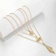 Bohemian Shell Pendant Multi-layer Necklace Conch Chain Necklace Vintage Jewelry for Women