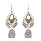 Bohemian Tassel Earring Hallow Bell Drop Earrings Retro Sliver Earrings for Women