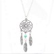 Bohemian Tassel Feather Wing  Long Chain Necklace