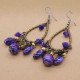 Bohemian Tassels Drop Earrings Long Style Turquoise Earring Retro Women Ear Drop