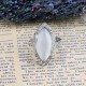 Bohemian White Resin Finger Ring Vintage Rhinestone Oval Opal Geometric Rings Jewelry for Women