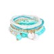 Bohemian Women Bracelet Crystal Beads Multilayer Bracelets Gift for Women