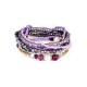 Bohemian Women Jewelry Colorful Multilayer Adjustable Bead Bracelet Best Gift for Girl