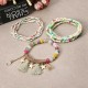 Bohemian Women's Bracelet Tassel Star Crystal Beads Bracelet Gift for Women