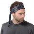 COTEO Polyester Sports Sweat-Absorbent Headband Adjustable Quick-Drying Flexible Running Head Band