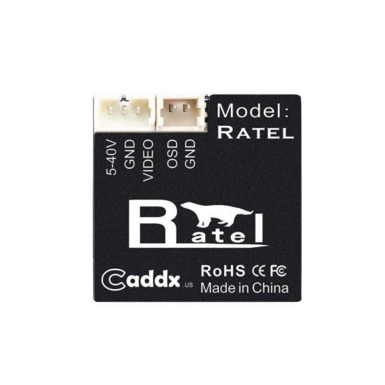 Caddx Ratel 1/1.8" Starlight HDR OSD 1200TVL NTSC/PAL 16:9/4:3 Commutable Neuf 