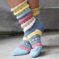 Casual Knit Tube Socks