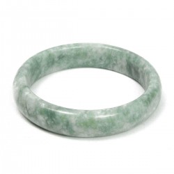 Chinese Green Jade Gemstone Bangle Bracelet Jewelry