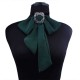 Choker Necklace Accessories Chiffon Bow Decorative Necklace Shirt Outside Collar for Women