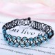 Choker Punk Stretch Tattoo Crystal Rhinestone Choker Necklace Elastic