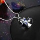 Christmas Bell Enamel Process Gift Party Necklaces