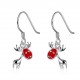 Christmas Tree Leaves Deer Delicate Gift Ear Drop Earrings