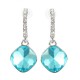 Classic Crystal Drop Earring Elegant Dazzling Rhinestone Women's Earrings Best Gift