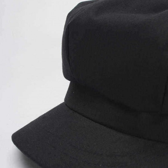 Cotton Leisure Newsboy Berets Caps All-Match Octagon Painter Cop Hats for Womens
