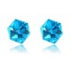 Creative Unisex Cubic Crystal Magnetic Clip Earring Fashion Magnet No Piercing Colorful Earrings