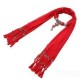 Crystal Fox Pendant Tassel Scarf Necklace Women Jewelry Autumn Winter