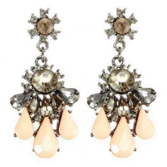 Crystal Rhinestone Resin Drop Dangle Earrings Women Jewelry