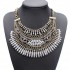 Crystal Rhinestone Statement Choker Necklace Women Jewelry