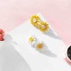 Cute Earring Sweet Daisy Flower Stud Earrings Fashion Yellow White Earrings for Women