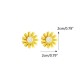 Cute Earring Sweet Daisy Flower Stud Earrings Fashion Yellow White Earrings for Women