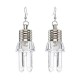 Cute LED Bulb Flashing Earrings Party Accessories for Women