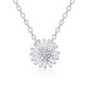 Delicate Daisy S925 Sterling Silver Short Necklaces for Women