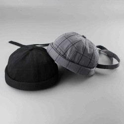 Dome Retro Long Strapless Hat Brimless Hats Hip Hop Sailor Cap Street Trends Melon Cap