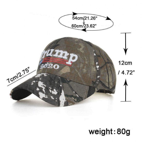 Donald Trump Hat 2020 Keep America Great Camo MAGA Hat Adjustable Baseball Cap